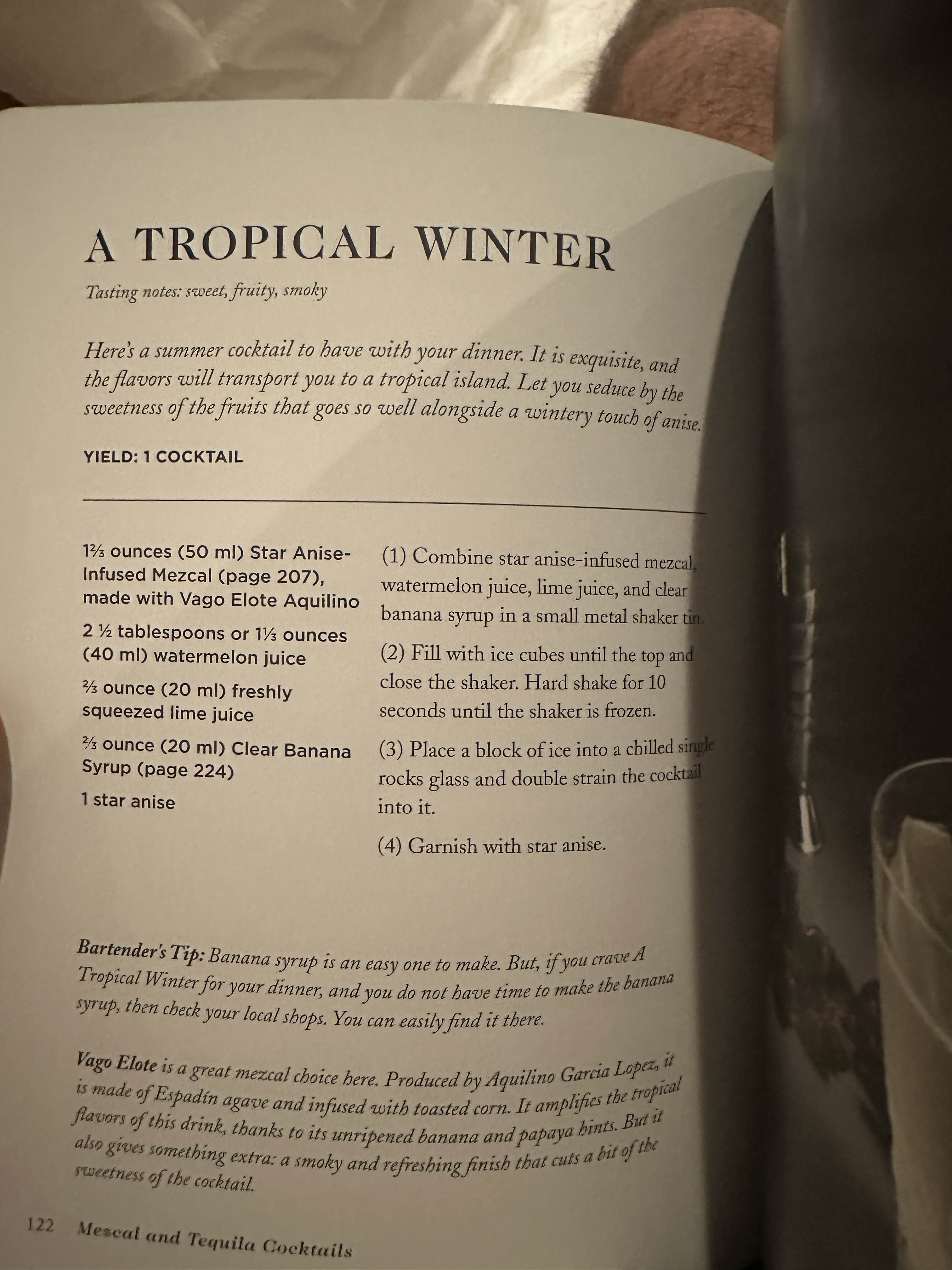 A Tropical Winter Recipe